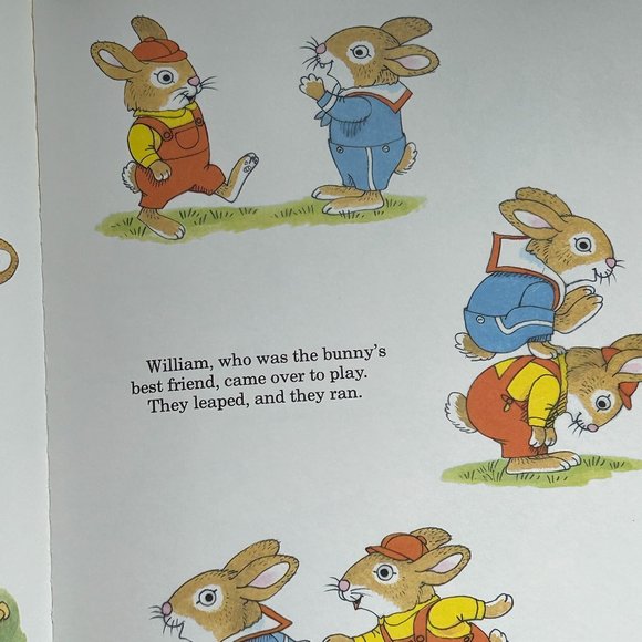VTG Richard Scarry's Naughty Bunny -A Big Golden Book - Picture 8 of 9